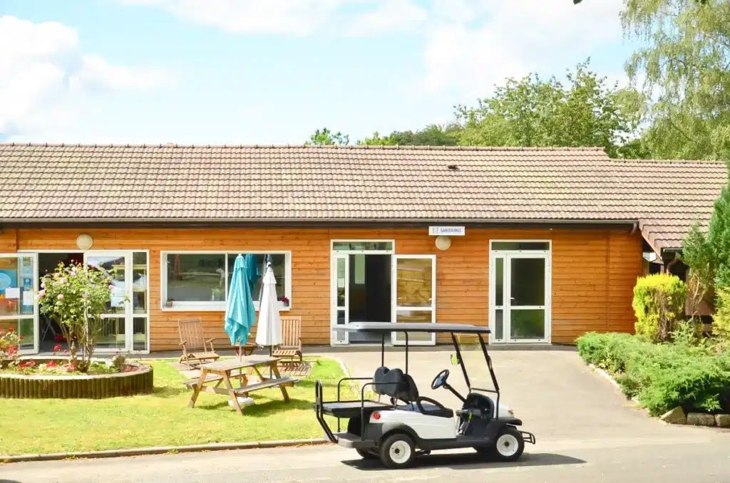 sanitary facilities camping paradis les chanterelles