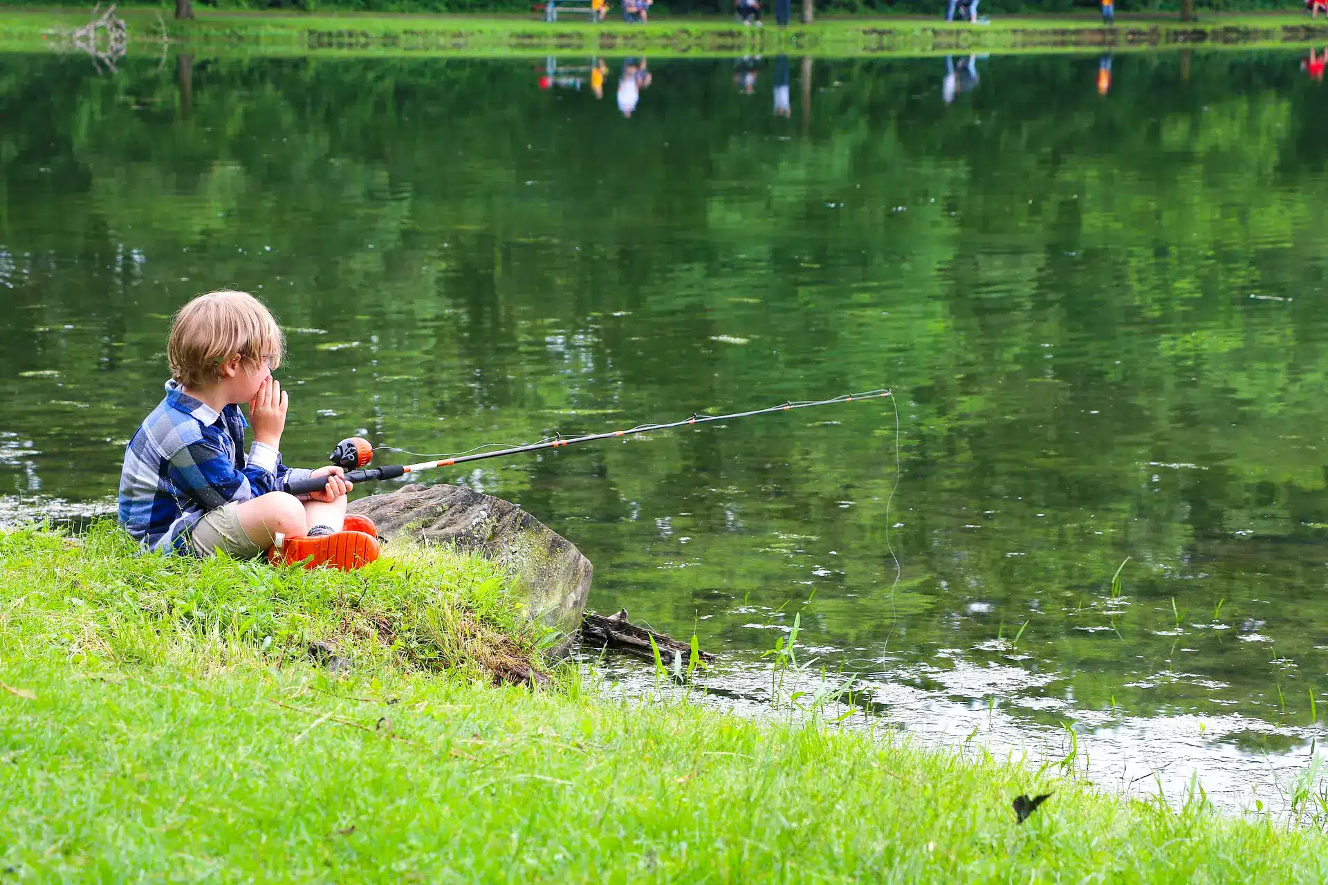 kid fishing