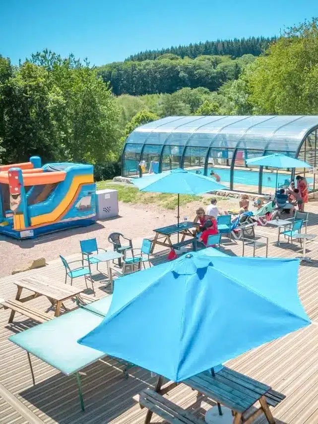 la piscine du camping paradis